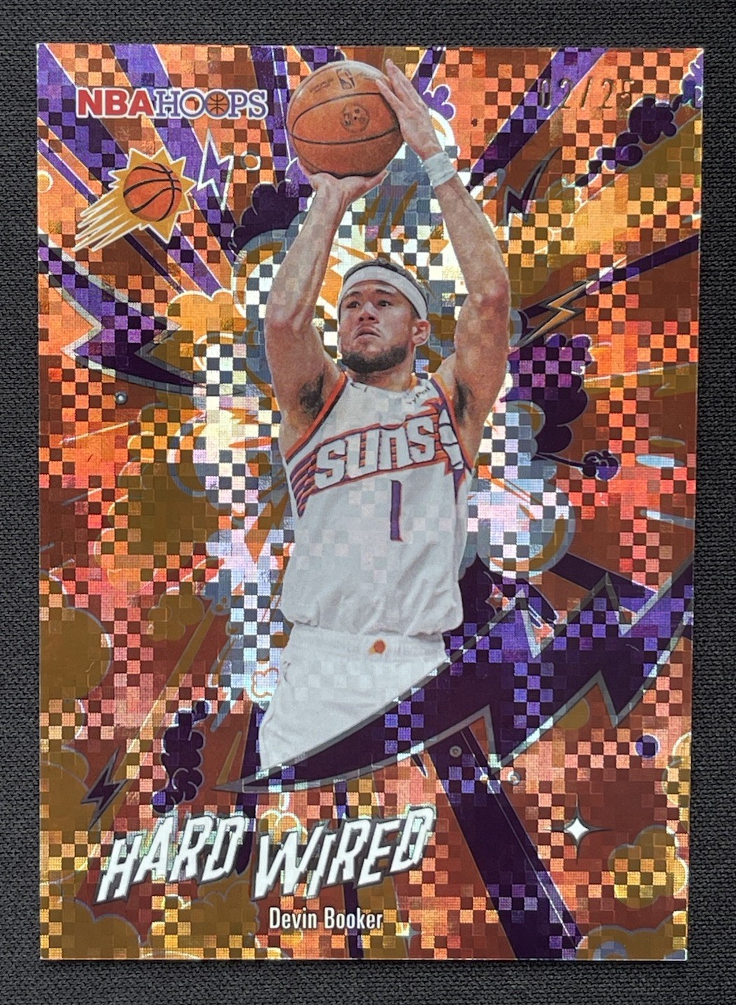 Topps 2026 NBA Hoops Hard Wired Devin Booker Phoenix Suns HW-15 Insert 02/25!