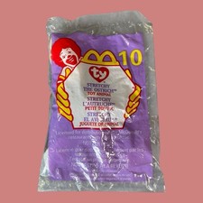 1999 McDonald's TY Teenie Beanie Babies Stretchy The Ostrich #10 Sealed