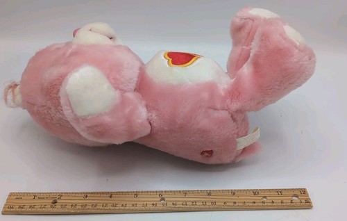 Lote de peluches vintage 1983 Care Bears Love a Lot, Bedtime & Cheer Bear - Imagen 7 de 23