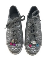 Keds Gray Patterned Kids Charm Powered Sneakers