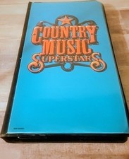Country Music Superstars 100 Greatest Hits Cassette Box Set 5 Tapes.  Tested .