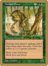 2x Verdant Force World Championship Decks 1998 MP MTG