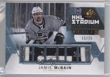 2015-16 SP Game-Used Platinum Blue 15/25 Jamie McBain #LA-JM Patch 2a8