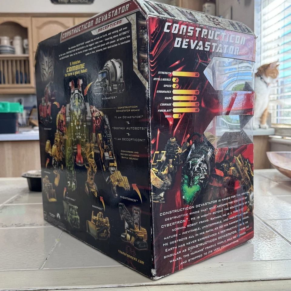 Rare Transformers Revenge of the Fallen Constructicon Devastator 2009 NIB  - Image 3 of 4