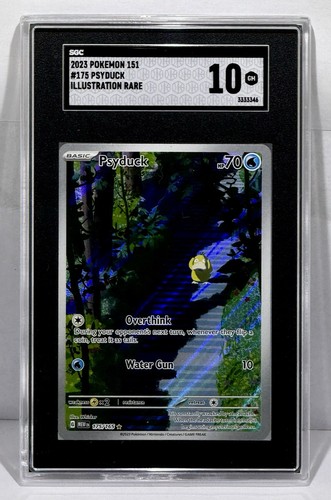Psyduck graded SGC 10 for sale on eBay