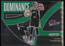 2022-23 Panini Prizm WNBA Dominance Green Diana Taurasi Phoenix Mercury #10