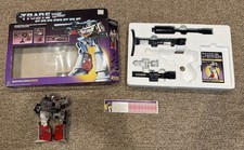 1984 G1 Transformers MEGATRON  w  DAMAGED Box READ