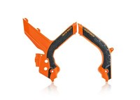 Acerbis X-Grip Rahmenprotektoren Ktm EXC-F 450 2020-2023 Orange Schwarz