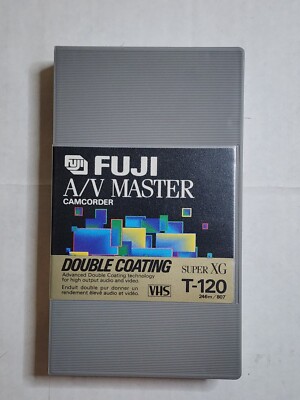 FUJI A/V MASTER DOUBLE COATING SUPER XG T120