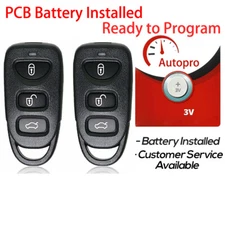 2 For 2007 2012 2013 2014 2015 Hyundai Sonata Keyless Entry Remote Car Key Fob