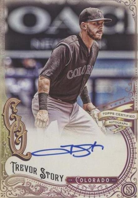 2017 Topps Gypsy Queen - Trevor Story #GQA-TS - 1 of 1