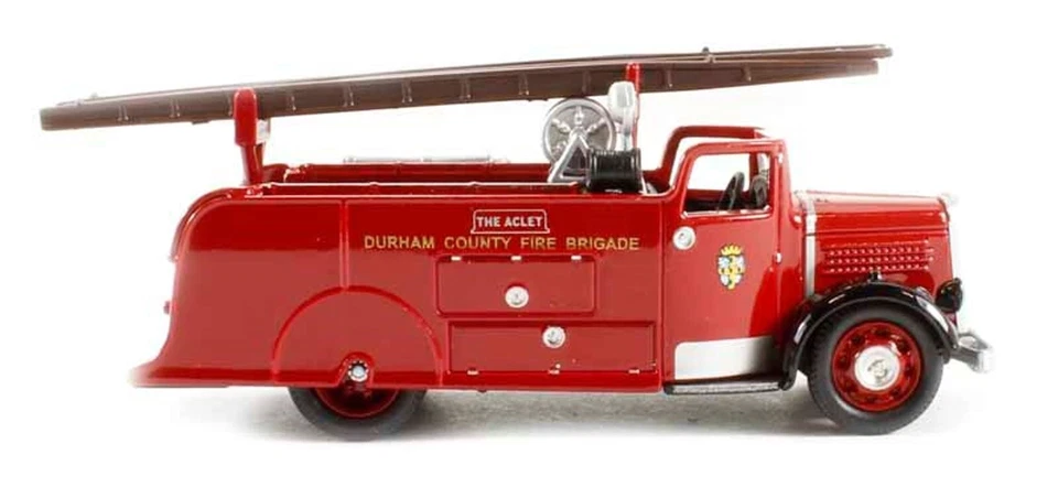 Oxford Fire 1/76 Dennis Light 4 New World Durham Fire Brigade 76DL4003 - Image 4 of 4