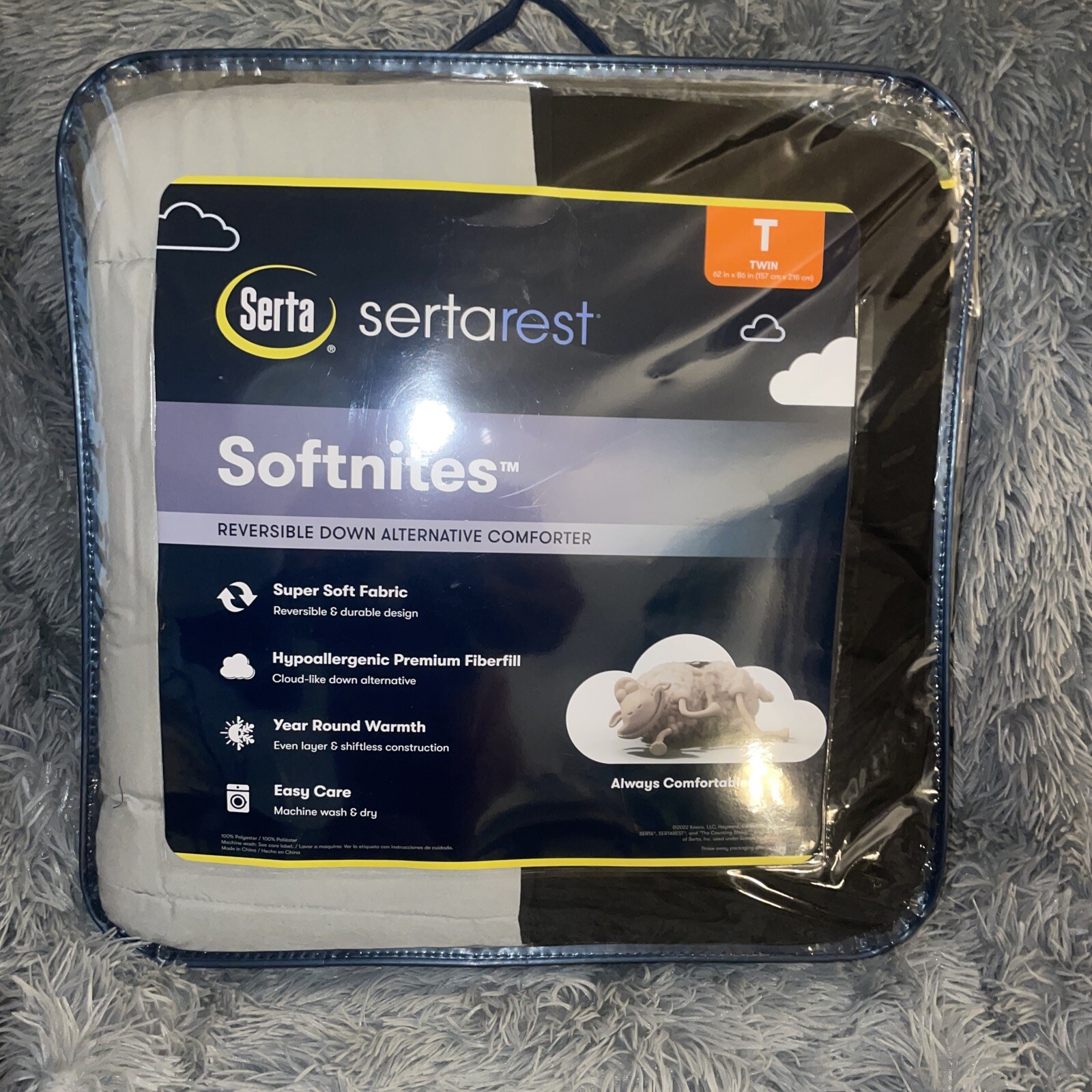 serta down comforter