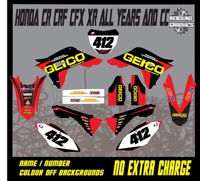 Zugstufe Grafik passend für Honda CR CRF 85 150 125 250 450 alle Baujahre und Modelle