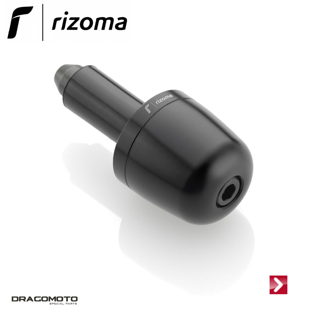 Embout de guidon RIZOMA MA303B en aluminium usiné pour Vespa GTS 300 Super