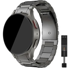 Titanium Metal Strap For For Samsung Galaxy Watch 7 6 5 4 40 44mmClassic 43 47mm