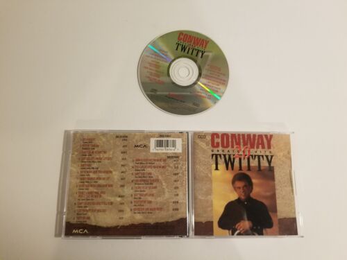 20 Greatest Hits by Conway Twitty (CD, Oct-1990, MCA) - 第 1/1 張圖片