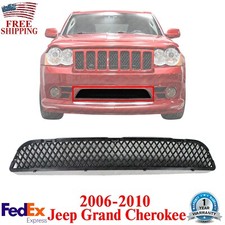 Fits Jeep Grand Cherokee 2006-2010 Front Bumper Lower Grille Textured Black