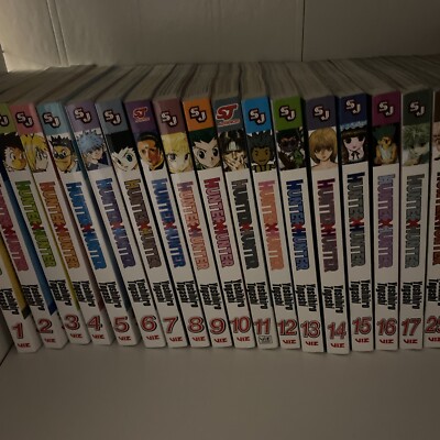 hunter x hunter manga set, Books 1-17, 25,35 | eBay