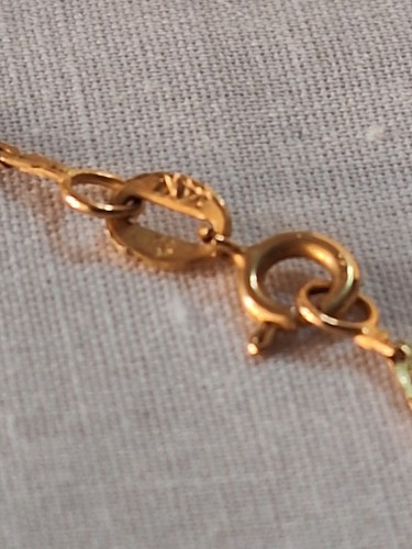 Vintage Roman Teardrop Faux Pearl And Crystal Necklace And Earring Set Gold Pl. - Picture 10 of 11