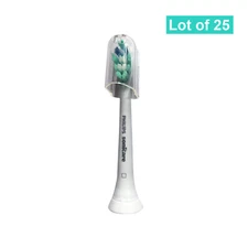 Lot of 25 | Genuine Philips Sonicare ProResults Plaque Heads | White | w/o Box