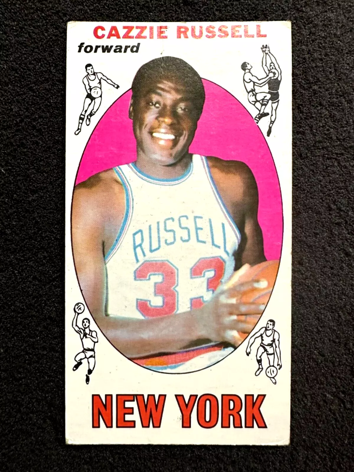 Cazzie Russell trading card