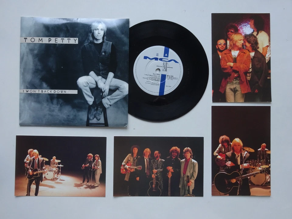 TOM PETTY I Won't Back Down - Postcard Pack Limited Edition 7" (1989) - Image 3 of 3