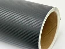 Textured Carbon Fiber Vinyl, Flexible 6mil Thick,  Dragon Wrap Automotive Vinyl