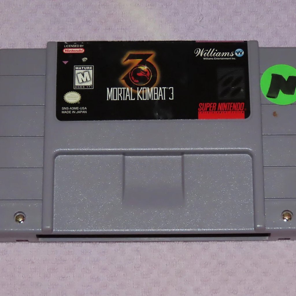 Mortal Kombat 3 Super Nintendo Video Game - SNES | eBay