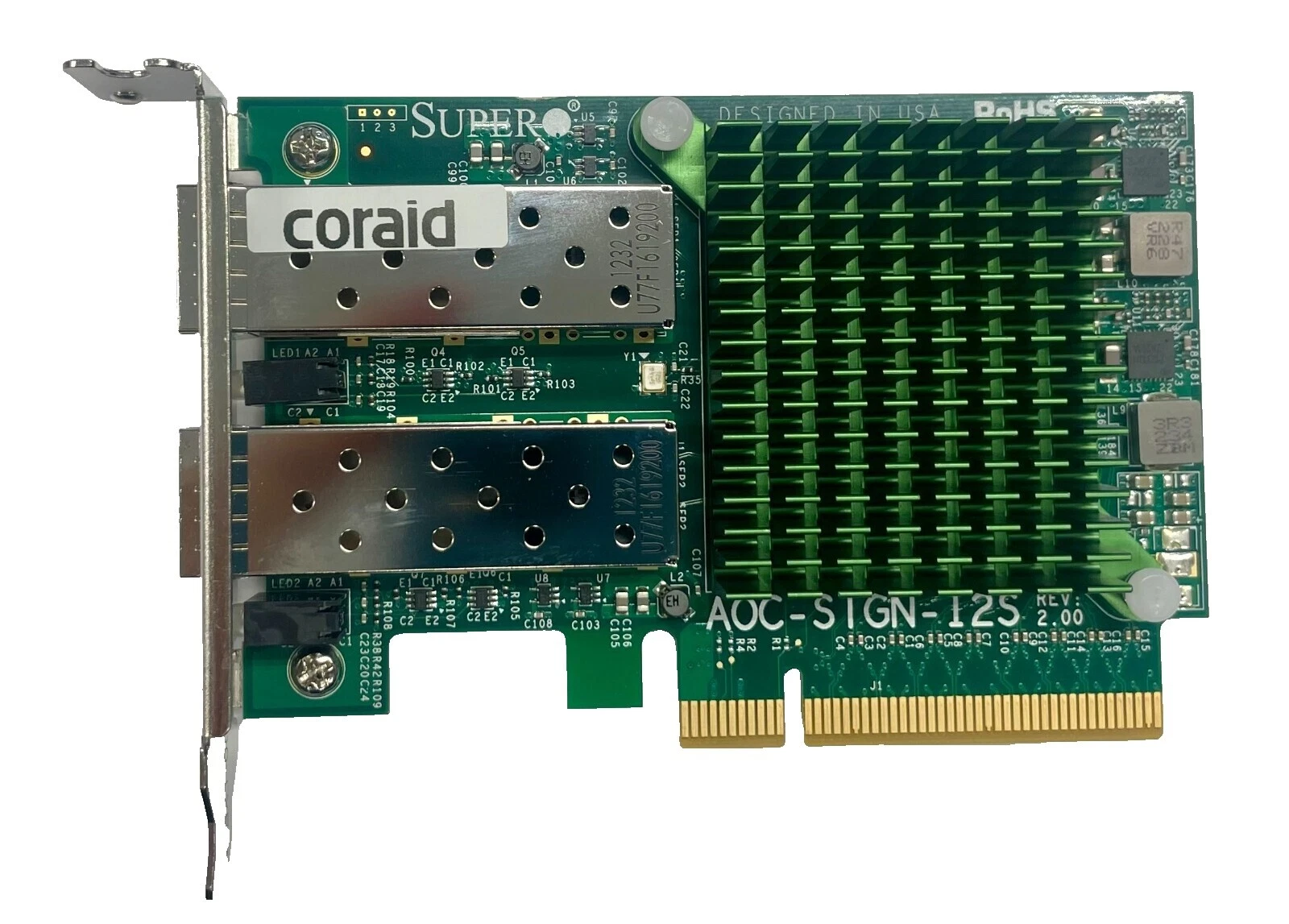 Supermicro Wired Network Cards