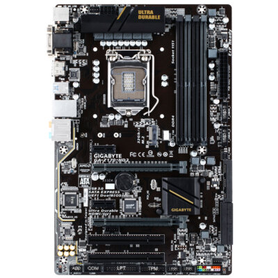 GIGABYTE GA-Z170-HD3 Motherboard LGA 1151 4*DDR4 RAM SATA3 DVI USB 3.0 HDMI VGA