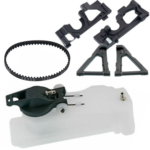 Set of Spare Parts for Mugen Seiki Model Belt Tank Suspension Arms