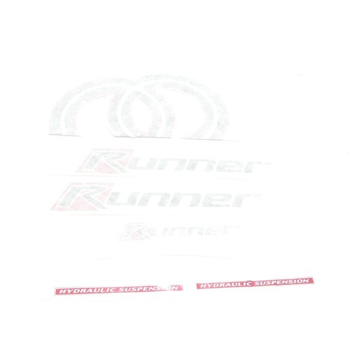 Kit decorazioni set modanature set adesivi per Gilera Runner 50 125 180 200 FX FXR - Foto 2 di 7