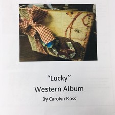 Western Scrapbook Album Kit 6x6 Pre-Designed Spiral Memory Book Unique -Handmade