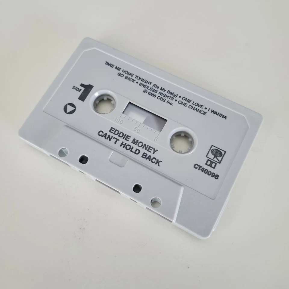 Eddie Money - Cassette - Can't Hold Back - Image 2 of 3