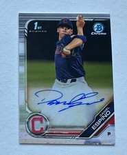 2019 Bowman Chrome Draft Autographs #CDADE Daniel Espino RC #X4479