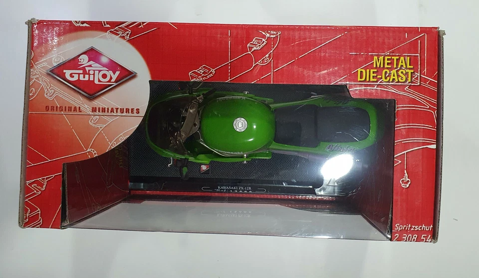 GUILOY 1/10 Scale Motorbike KAWASAKI ZX-12R Ninja BRAND NEW - Image 2 of 4