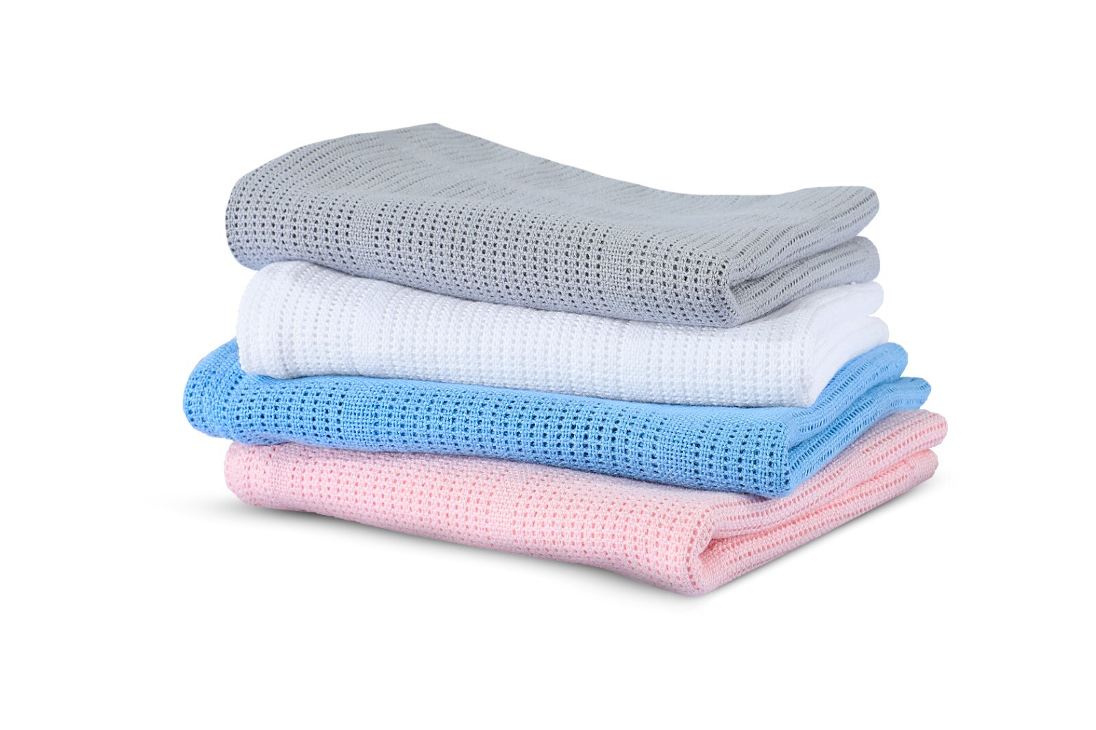 Set di 3 coperte in cotone per bambini 70x90 cm foto 3