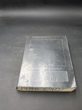 1986 Cadillac El Dorado Seville Service Repair Shop Manual Original