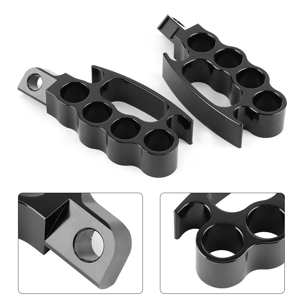 Knuckle Foot Pegs 2pcs Aluminum Flying Knuckle Control Foot Peg