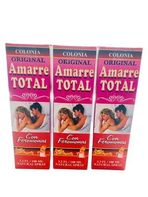 AMARRE TOTAL Con Feromonas, Amor y Pasion, amarrar Perfume Colonia Espiritual