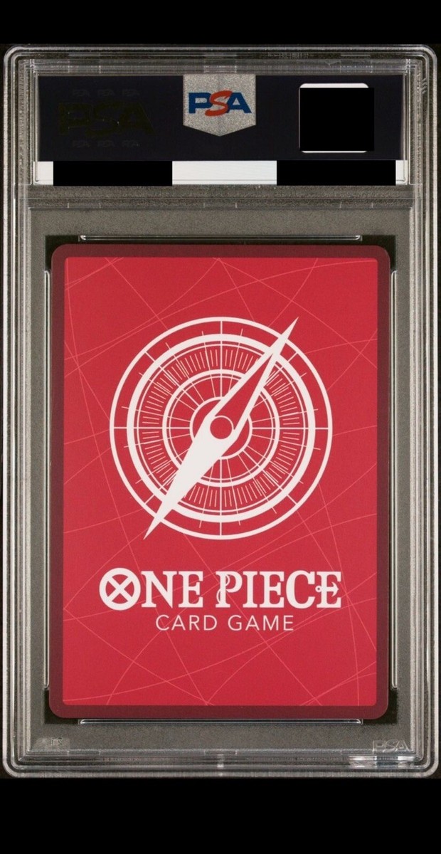 One Piece TCG- Roronoa Zoro Alt Art Leader Manga 25th Anni PSA 10