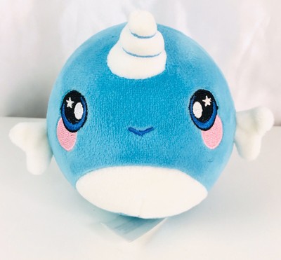 blue narwhal squishy