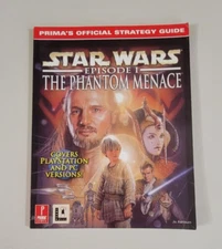 Star Wars Episode 1 The Phantom Menace Prima Official Strategy Guide Lucas Arts