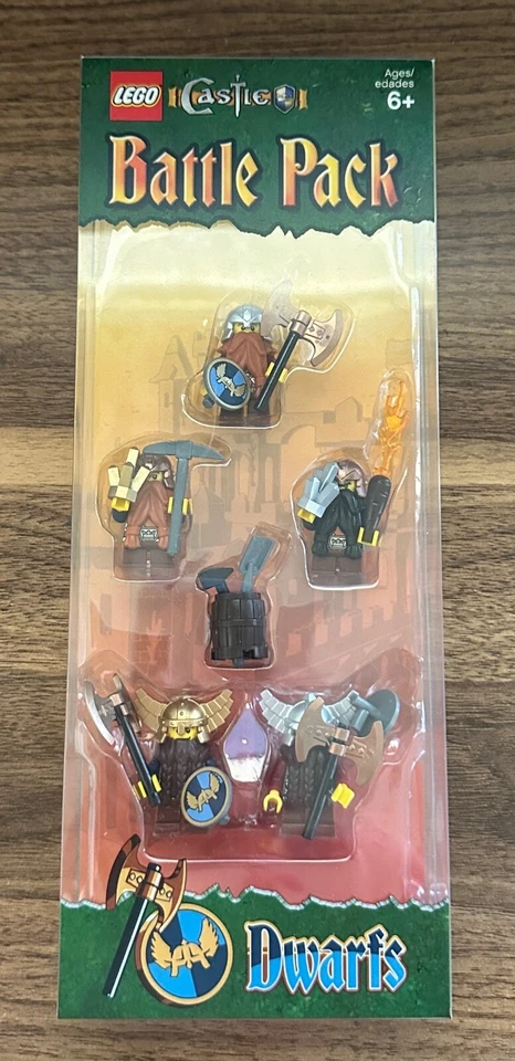 *NUEVO* Lego 852702 Castle Dwarfs Battle Pack *RETIRADO* Foto 3 de 4