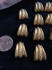 26 Vintage Brass Findings