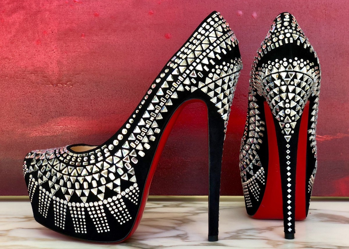new CHRISTIAN LOUBOUTIN Decorapump strass platform pump size new CHRISTIAN LOUBOUTIN Decorapump strass platform pump size