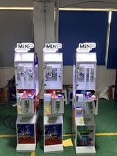 NEW Mini Claw Machine Arcade Premium Toy Plush with Bonus Box & Bill Acceptor