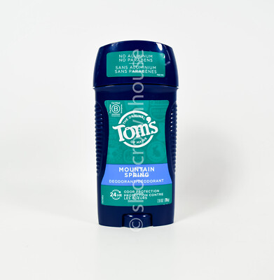 Toms of Maine MOUNTAIN SPRING Deodorant 2.8 oz Aluminum & Paraben Free