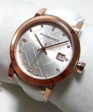 Nuovissimo Orologio Donna Burberry BU9130 The City 34mm Acciaio Inox Tono Rosa